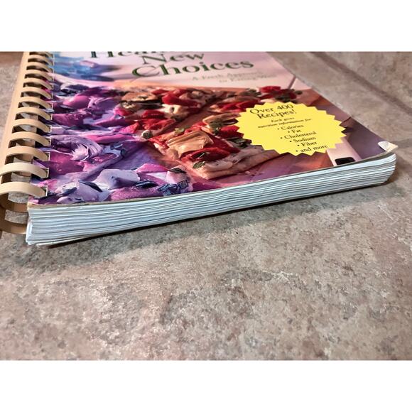 Vtg Betty Crockers Healthy New Choices Cookbook 400 Recipes First Edition Spiral - Picture 8 of 10